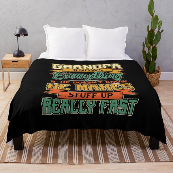 Item preview, Grandpa Fathers Day Grandpa Knows Everything designed and sold by Hananiah Merch.