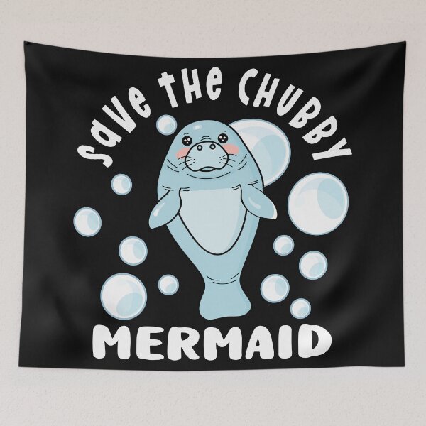 Item preview, Save The Chubby Mermaid designed and sold by samah82.
