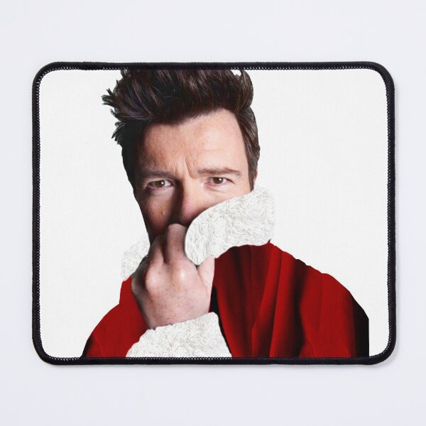 Item preview, Rick Astley - Santa "Rick" Claus designed and sold by FashionGoesPop.
