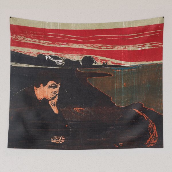 Item preview, Edvard Munch - Evening. Melancholy I.1896 designed and sold by kinsley45.