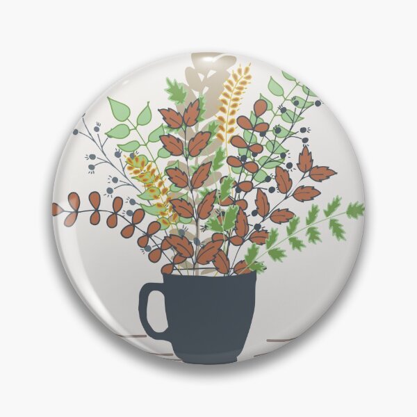 Item preview, "Coffee Mug and Autumn Branches" Still Life designed and sold by FrancesPoff.