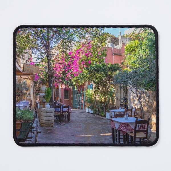 Item preview, Restaurant tables in Old Chania, Crete, Greece designed and sold by Kevin Hellon.