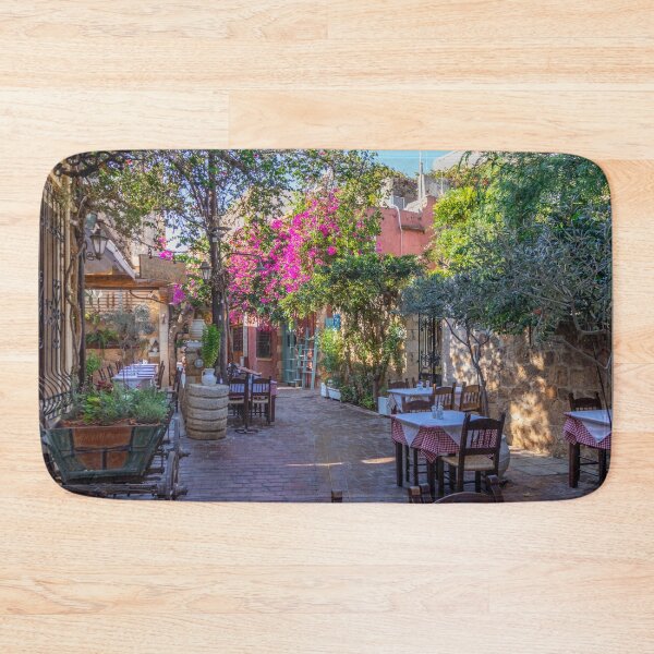 Item preview, Restaurant tables in Old Chania, Crete, Greece designed and sold by Kevin Hellon.