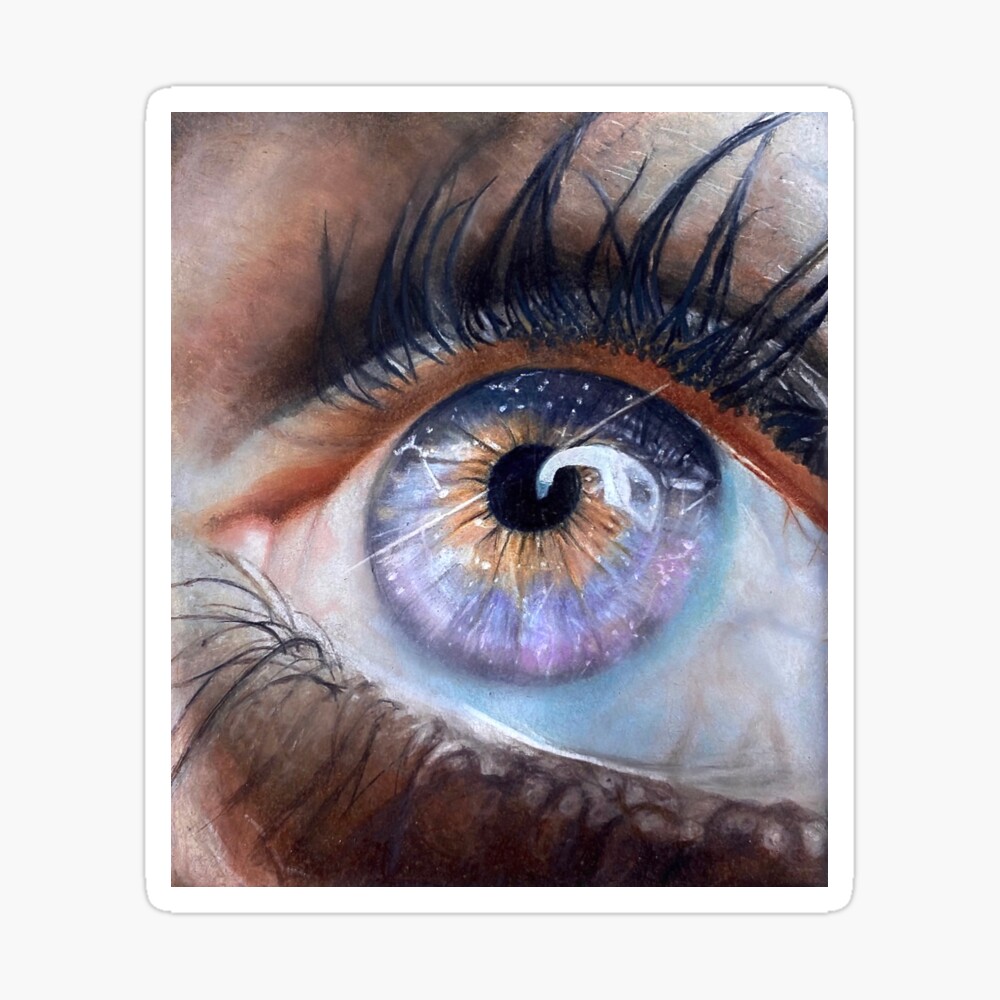 Premium Photo | Third eye metaphysics meditation bright color drawing