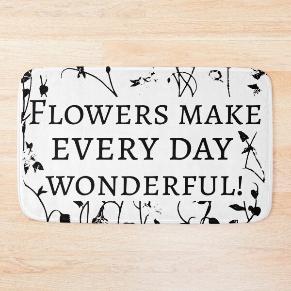 Item preview, "Black flowers" pattern designed and sold by MC Art Studio.