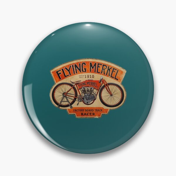 Item preview, Flying Merkel Vintage Logo designed and sold by BaoNhat.