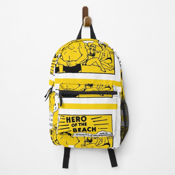 Item preview, HERO OF THE BEACH - FITNESS BODYBUILDING ADVERT designed and sold by ThrowbackAds.