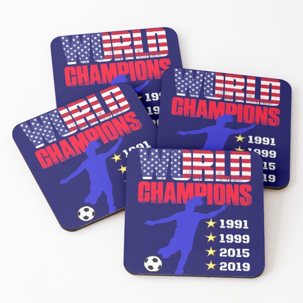 Item preview, USA Women Soccer World Champions 2019 4 Stars Gift designed and sold by NUMAcreations.