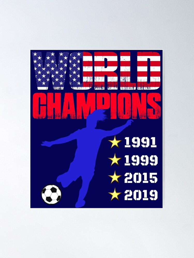 USA Women Soccer World Champions 2019 Stars Gift