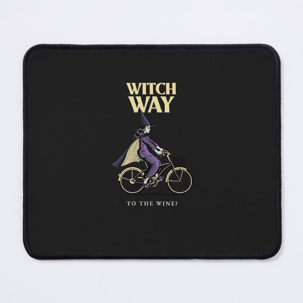 Item preview, Witch Way to The Wine - Funny Halloween designed and sold by IngotDesigns.