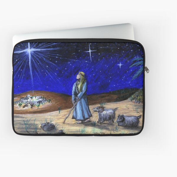 Silent Night Laptop Sleeve