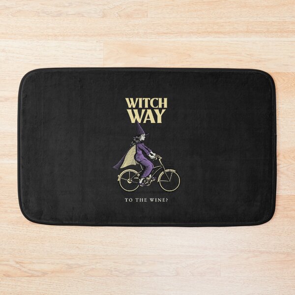 Item preview, Witch Way to The Wine - Funny Halloween designed and sold by IngotDesigns.