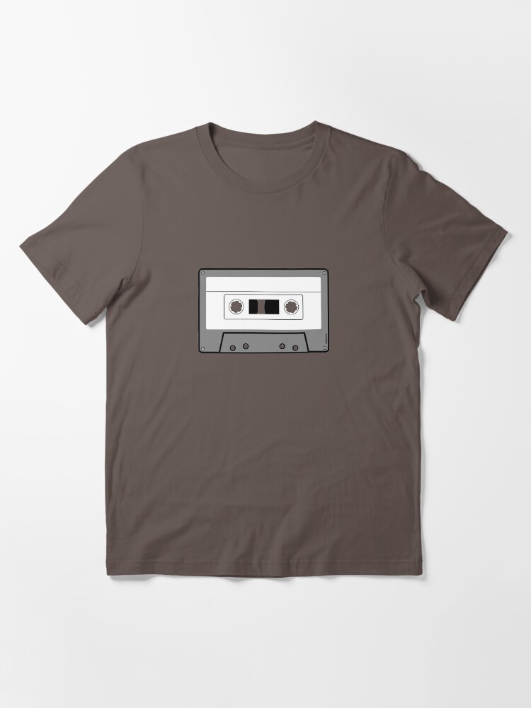 Thumbnail 2 of 7, Essential T-Shirt, Cassette Tape - Vintage Retro Audio designed and sold by thedrumstick.