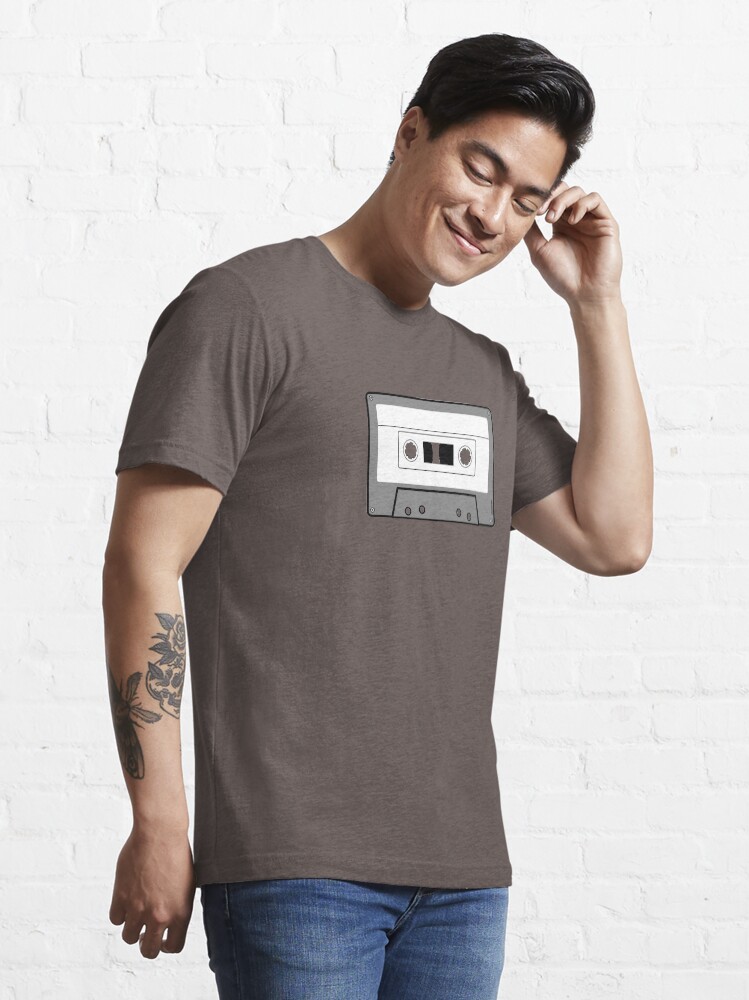 Thumbnail 3 of 7, Essential T-Shirt, Cassette Tape - Vintage Retro Audio designed and sold by thedrumstick.