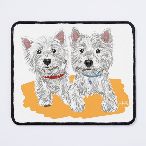 Item preview, Westies Molly & Danny designed and sold by Michelle Phong.