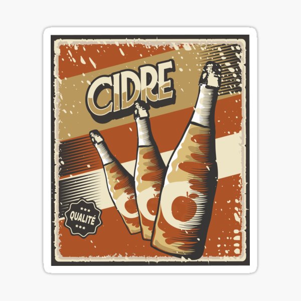 Cider Sticker