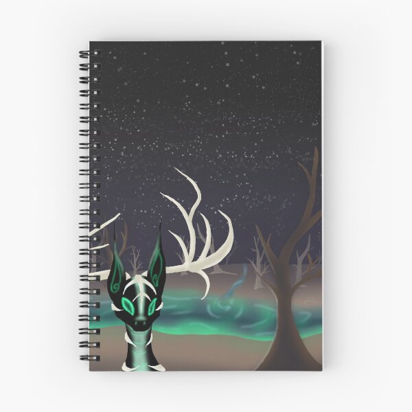 Item preview, Mysterious Creature by a glowing lake. designed and sold by BerryShyKittens.