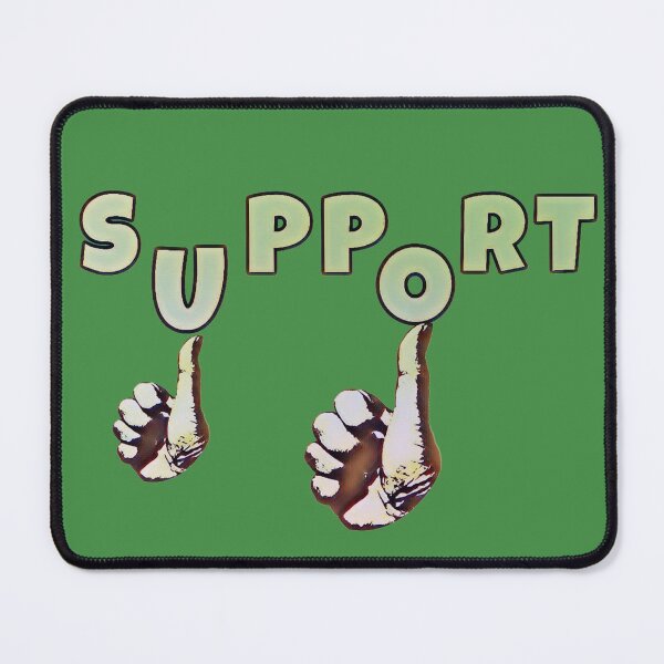 Item preview, Support - support lettering thumbs slogan designed and sold by kikidu21.