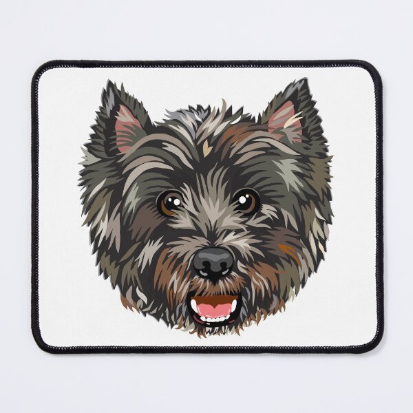 Item preview, Dark Cairn Terrier designed and sold by Michelle Phong.