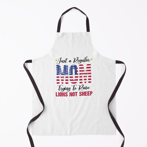 Item preview, Just a Regular Mom Trying to Raise Lions not Sheep designed and sold by AwakeApparel.