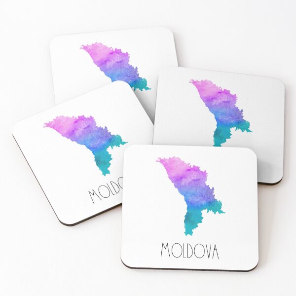 Item preview, Moldova Watercolor Map - Moldovan designed and sold by MountainD.