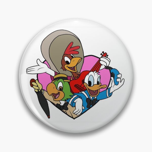 Item preview, Funny Duck Three Caballeros Love For Men And Women Cloth Classic designed and sold by KyleBuschDes.