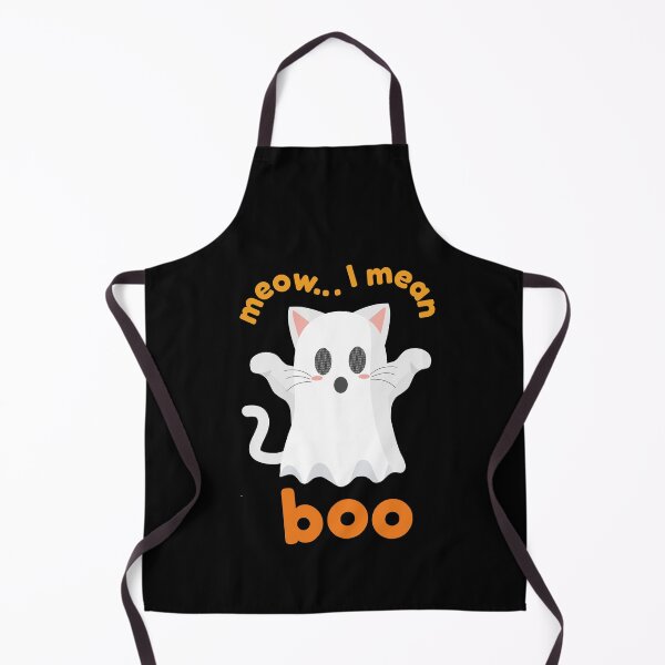 Item preview, Meow I mean boo black designed and sold by punnylauren.