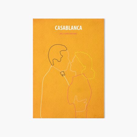 Casablanca Art Board Print