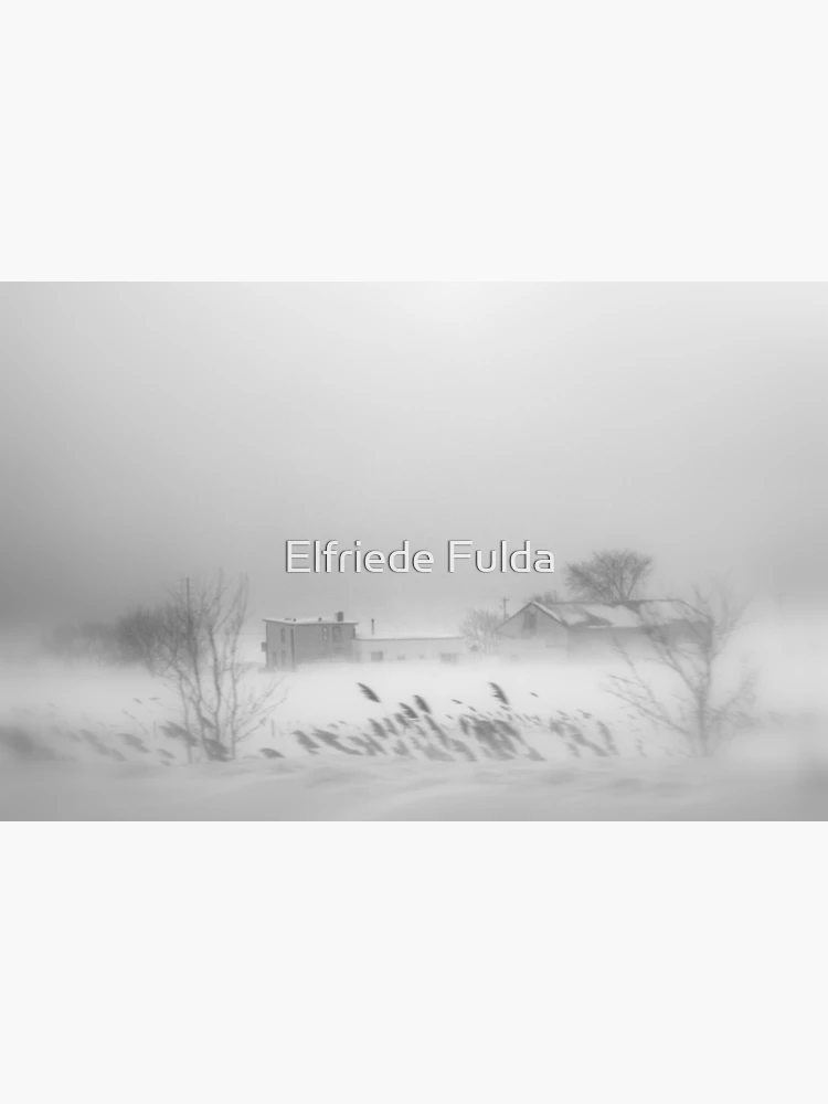 Thumbnail 2 of 2, Laptop Sleeve, Snowed In ? designed and sold by Elfriede Fulda.