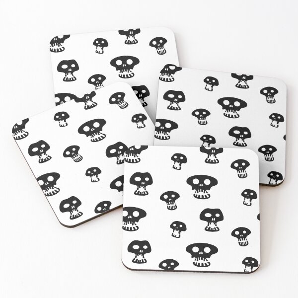 Item preview, Skull-o-ween - Halloween (black&white version) designed and sold by MaesterAemon.