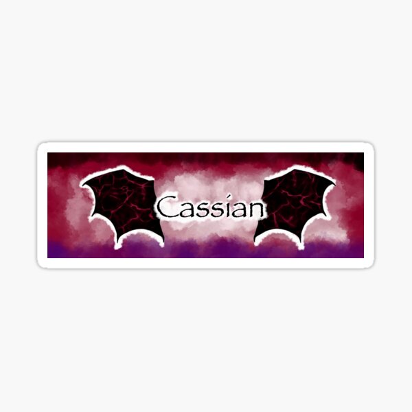 Cassian A Court of Mist and Fury design Sticker
