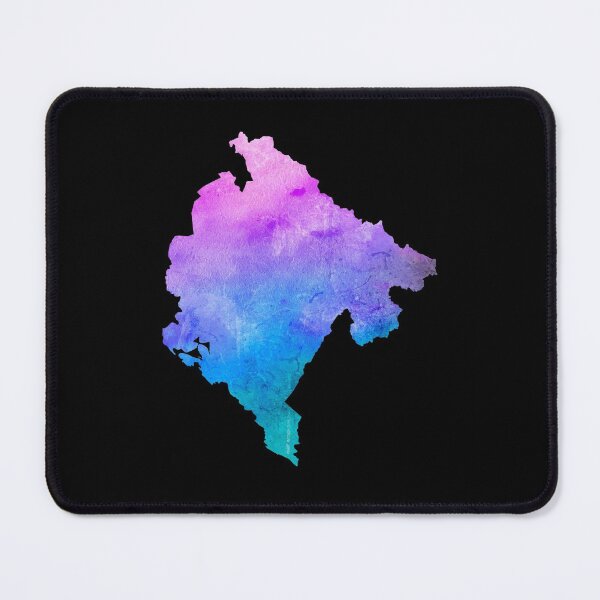 Item preview, Montenegro Watercolor Map - Montenegrin designed and sold by MountainD.