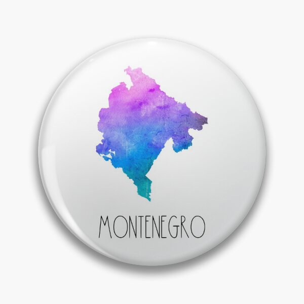 Item preview, Montenegro Watercolor Map - Montenegrin designed and sold by MountainD.