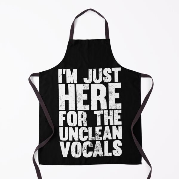 Item preview, I'm Just Here For The Unclean Vocals, Funny Low Growls designed and sold by emmjott.