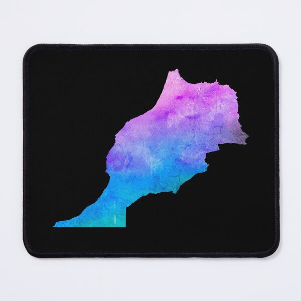 Item preview, Morocco Watercolor Map - Moroccan designed and sold by MountainD.
