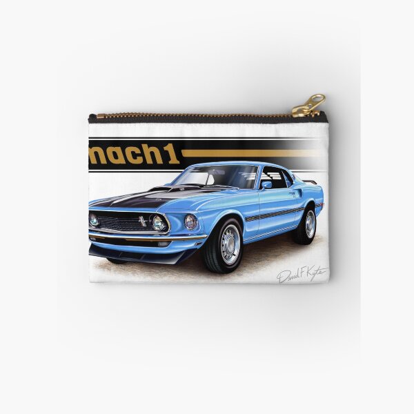 Item preview, 1969 Mustang Mach 1 in Light Blue designed and sold by davidkyte.