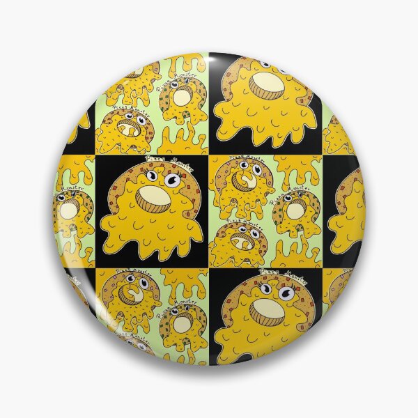 Item preview, Pizza Donut Monster Pattern - Forever Hungry Pizza Rolls designed and sold by Reelippy.