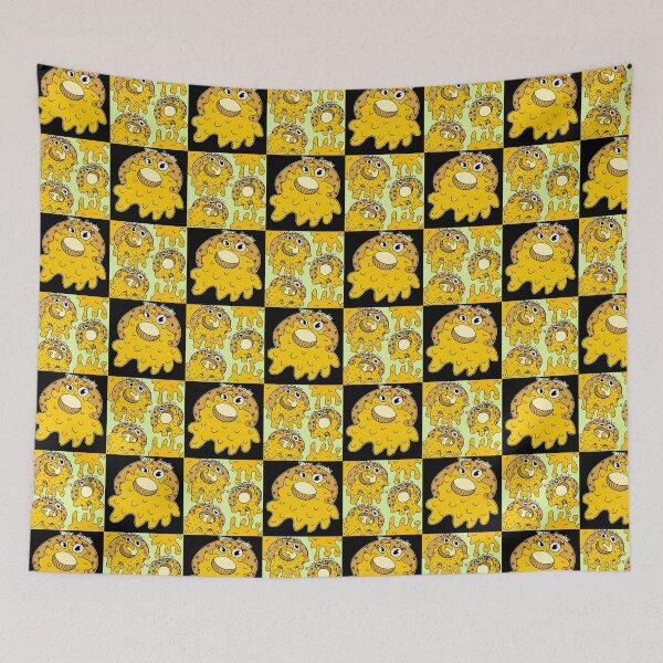 Item preview, Pizza Donut Monster Pattern - Forever Hungry Pizza Rolls designed and sold by Reelippy.