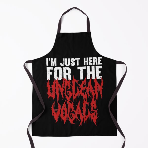 Item preview, I'm Just Here For The Unclean Vocals, Funny Low Growls designed and sold by emmjott.