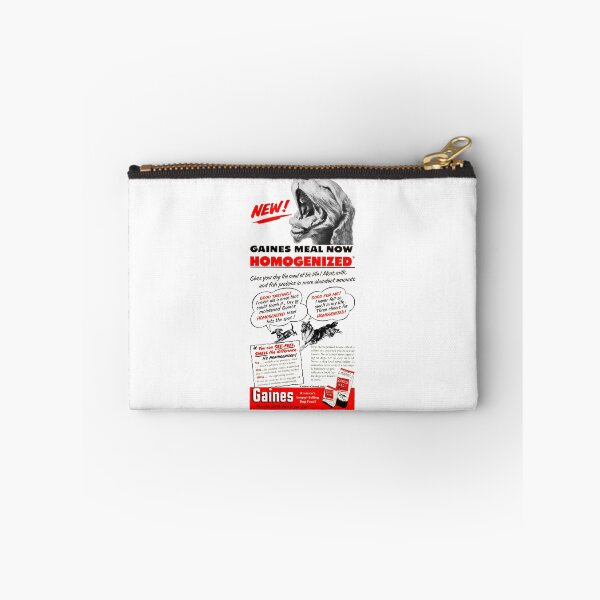 Item preview, GAINES HOMOGENIZED DOG FOOD - ADVERT designed and sold by ThrowbackAds.