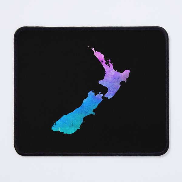 Item preview, New Zealand Watercolor Map - New Zealander designed and sold by MountainD.