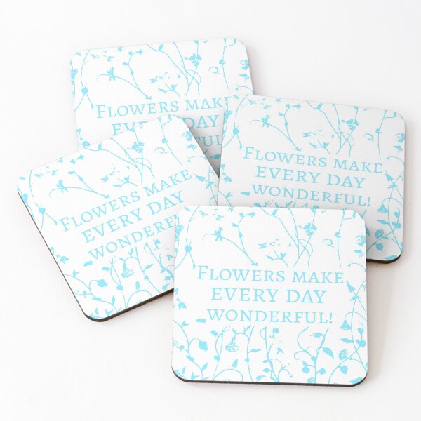 Item preview,  "Blue flowers" pattern designed and sold by MC Art Studio.