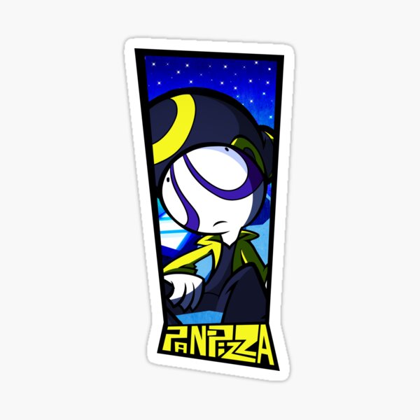 RebelTaxi Pan Pizza Sticker