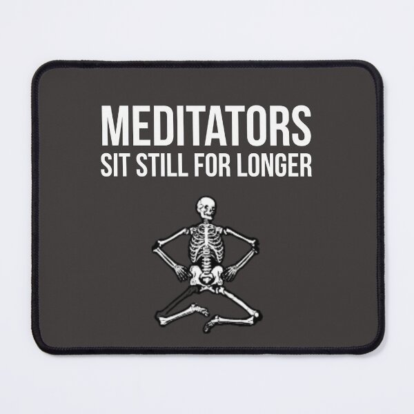 Item preview, Skeleton Meditator designed and sold by Slogans4u.