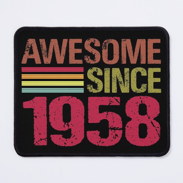 Item preview, Awesome Since 1958 Retro Vintage 63rd Birthday Gift designed and sold by designbychow.