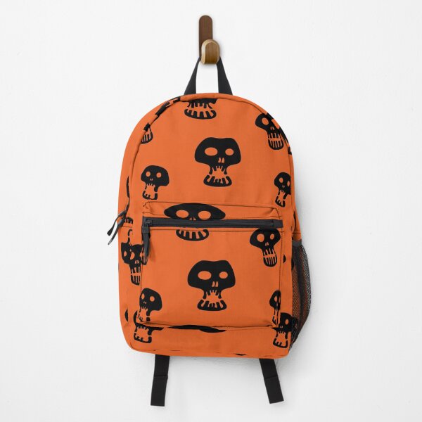 Item preview, Skull-o-ween - Halloween (Halloween orange version) designed and sold by MaesterAemon.