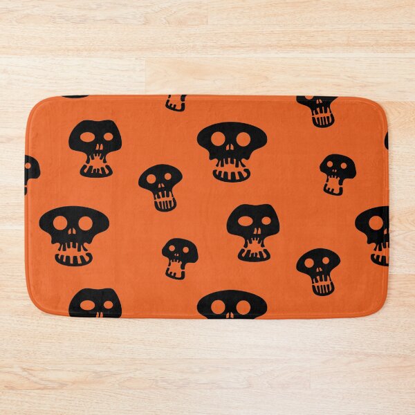 Item preview, Skull-o-ween - Halloween (Halloween orange version) designed and sold by MaesterAemon.