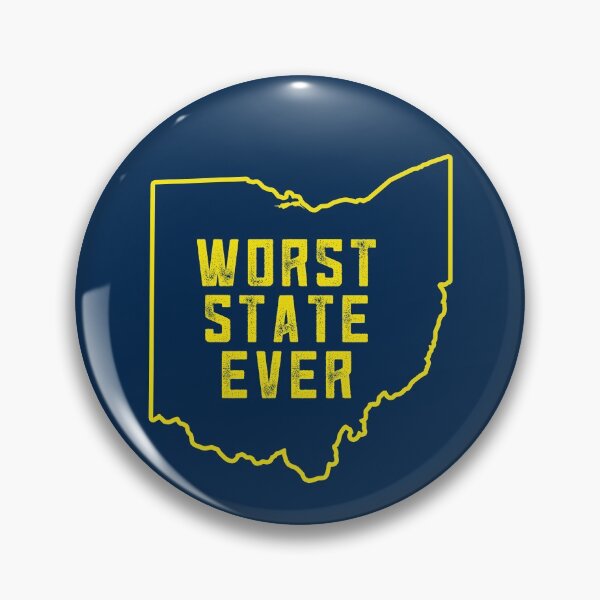 Item preview, Ohio Worst State Ever Funny Gift #1 designed and sold by SalahBlt.