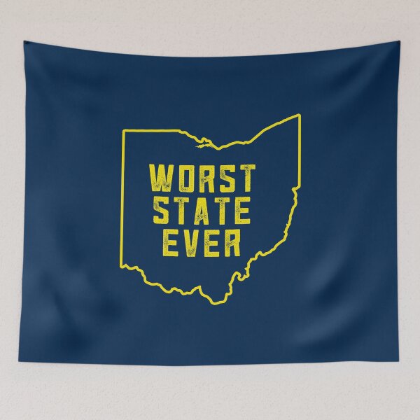 Item preview, Ohio Worst State Ever Funny Gift #1 designed and sold by SalahBlt.