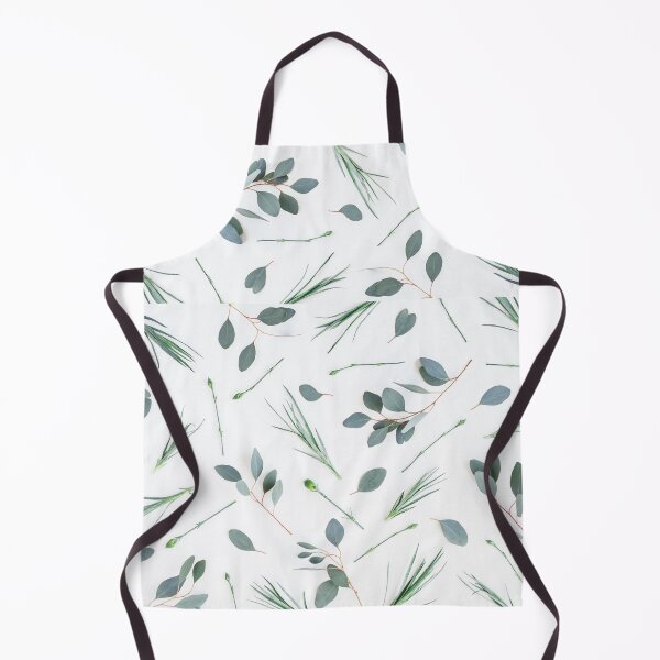 Item preview, floral leafy pattern in greens designed and sold by Celey-shop.